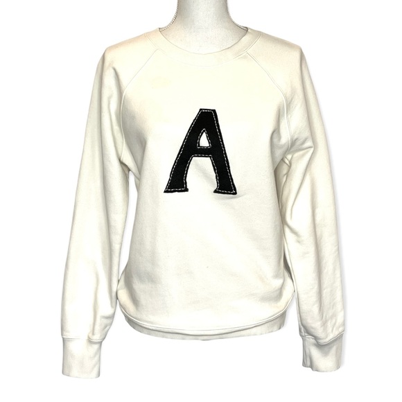 Ag Adriano Goldschmied Tops - ALEXA CHUNG FOR AG| A Monogram Sweatshirt